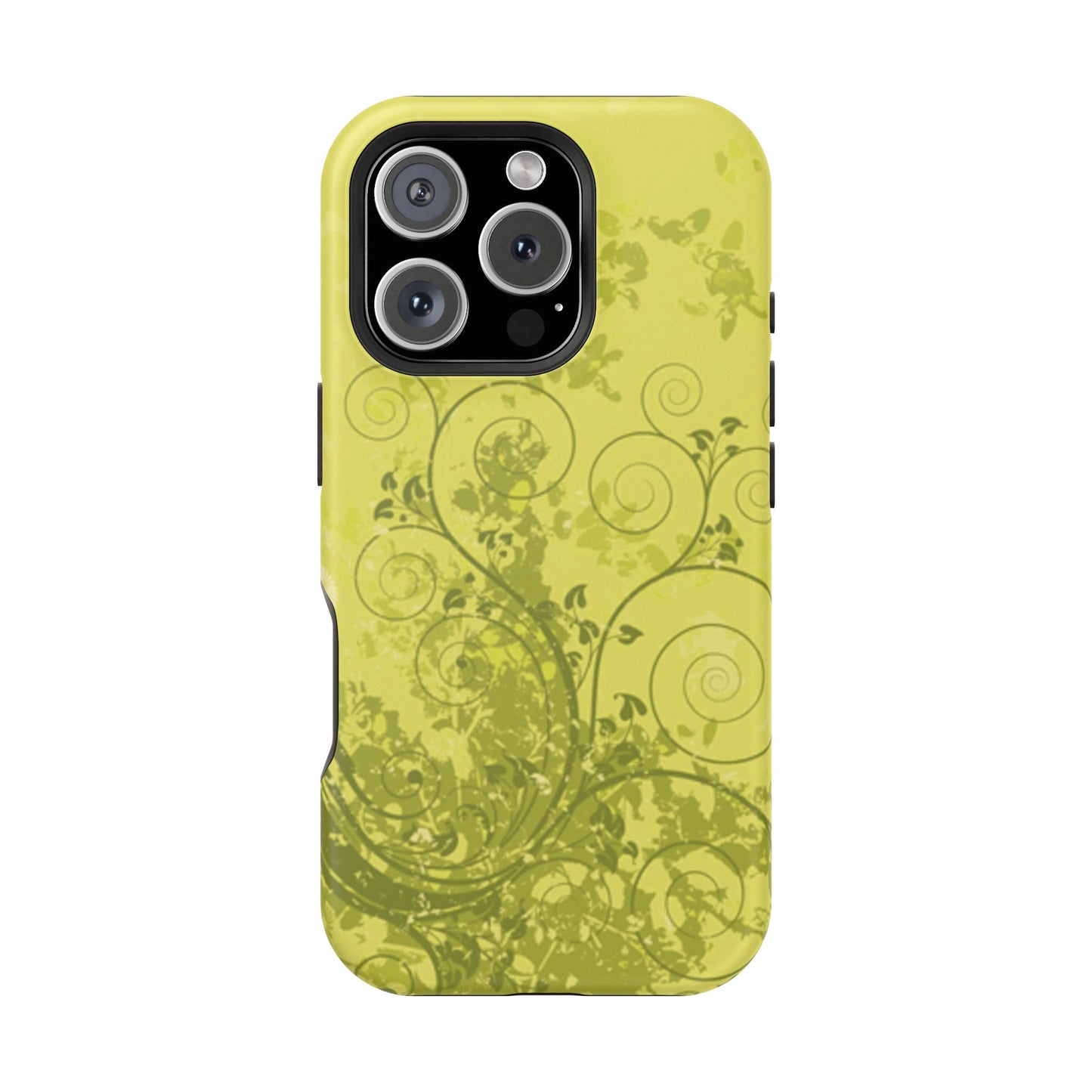Green Bloom Tough iPhone Case