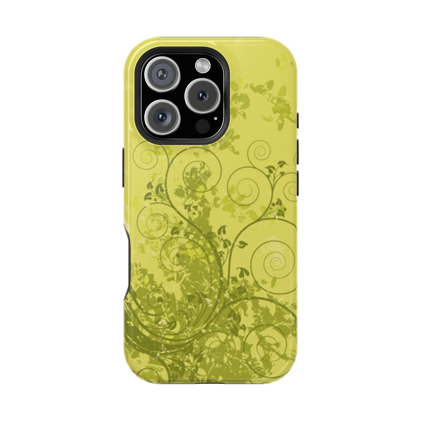 Green Bloom Tough iPhone Case