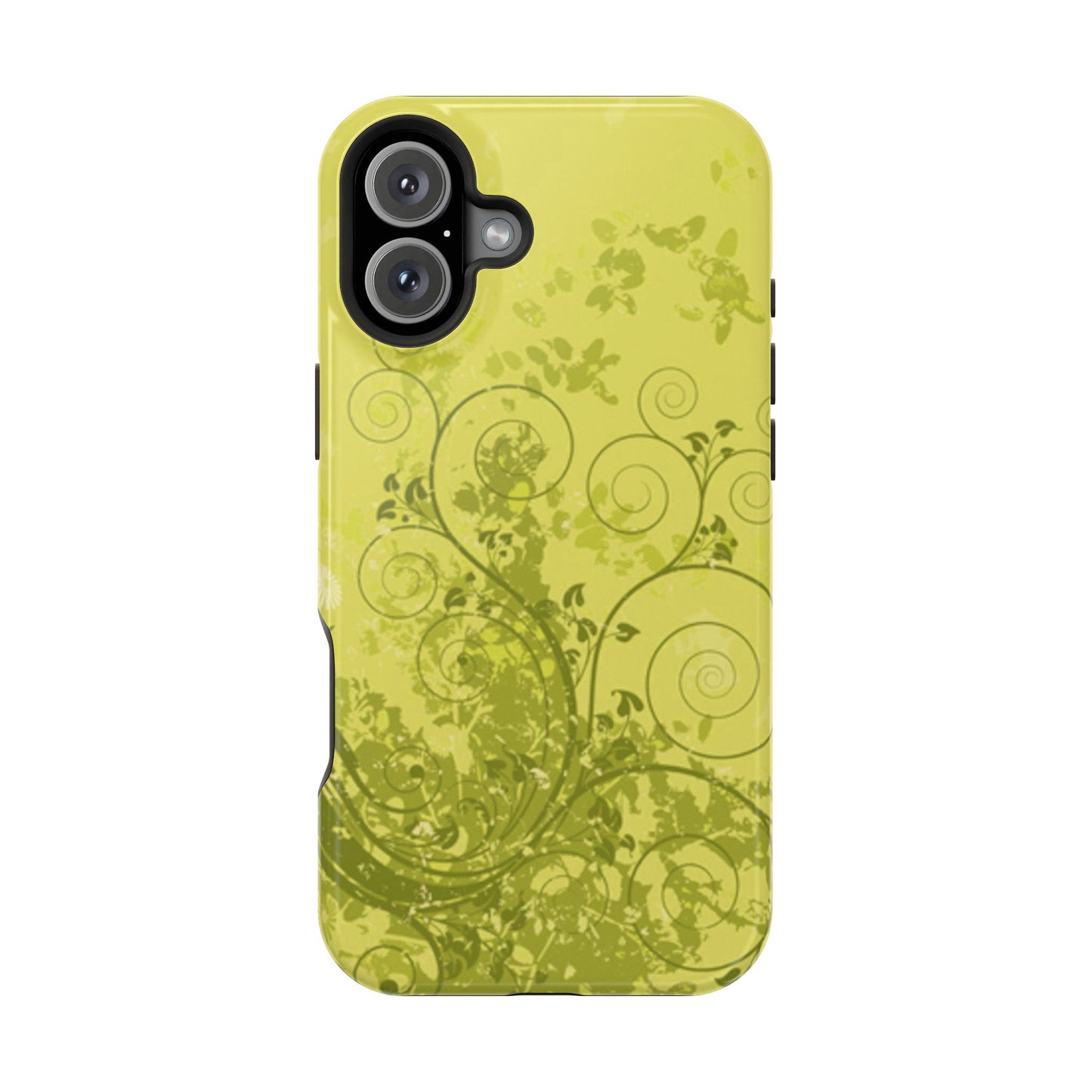 Green Bloom Tough iPhone Case