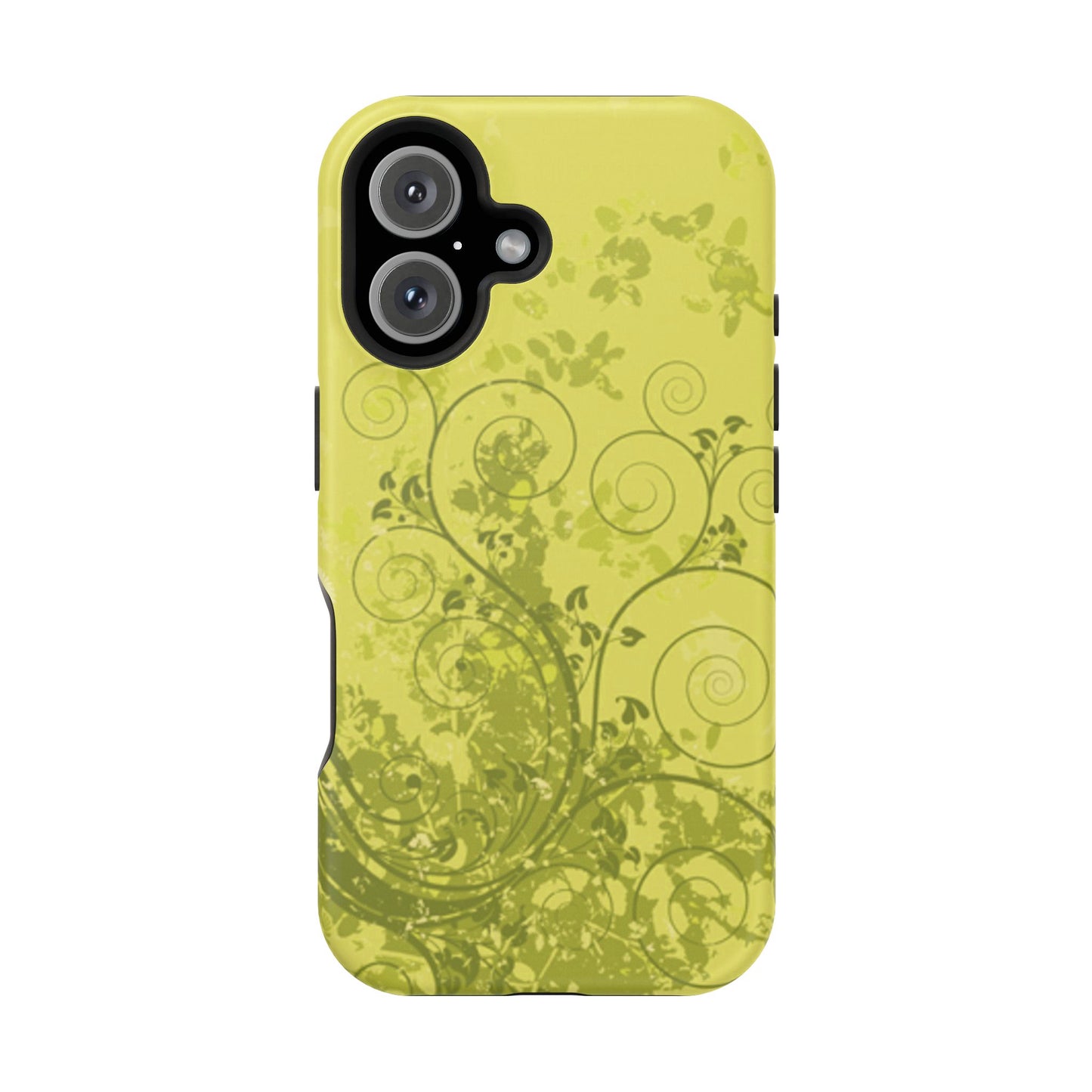 Green Bloom Tough iPhone Case