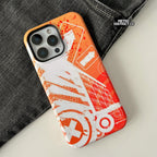 Tangerine Haze Tough iPhone Case