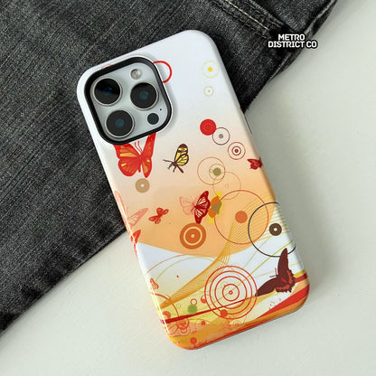 Amber Wings Tough iPhone Case